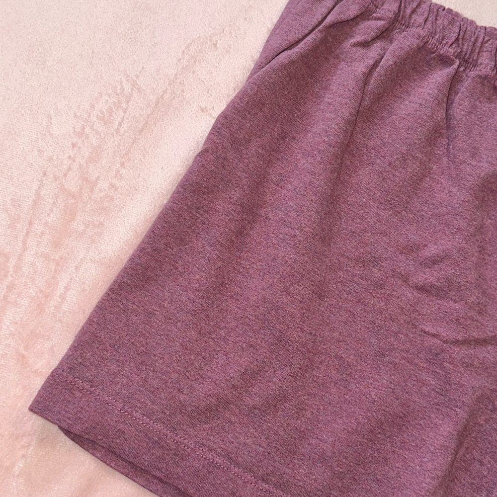 Nautica Sleepwear Purple Lounge Pajama Shorts with Elastic Waist, Size L - Picture 5 of 6